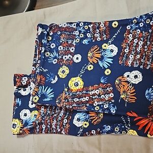 TC LuLaRoe leggings Forth of July sparkle